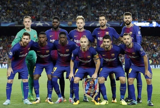 foto team BARCELONA