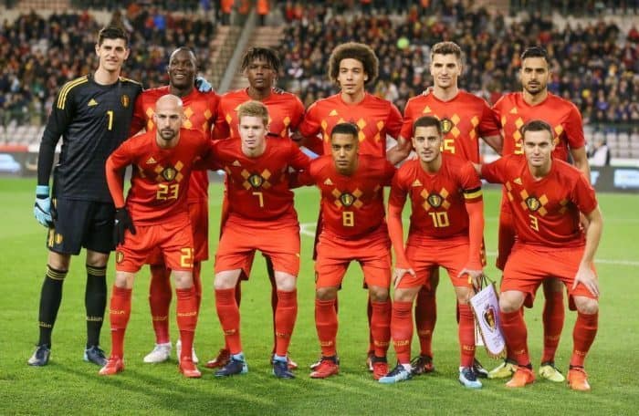 BELGIUM football team 2019