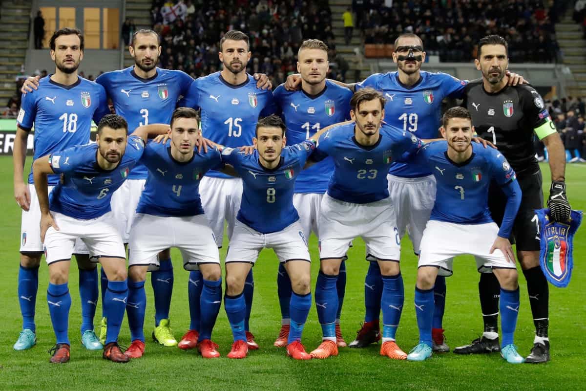 ITALY football team 2019