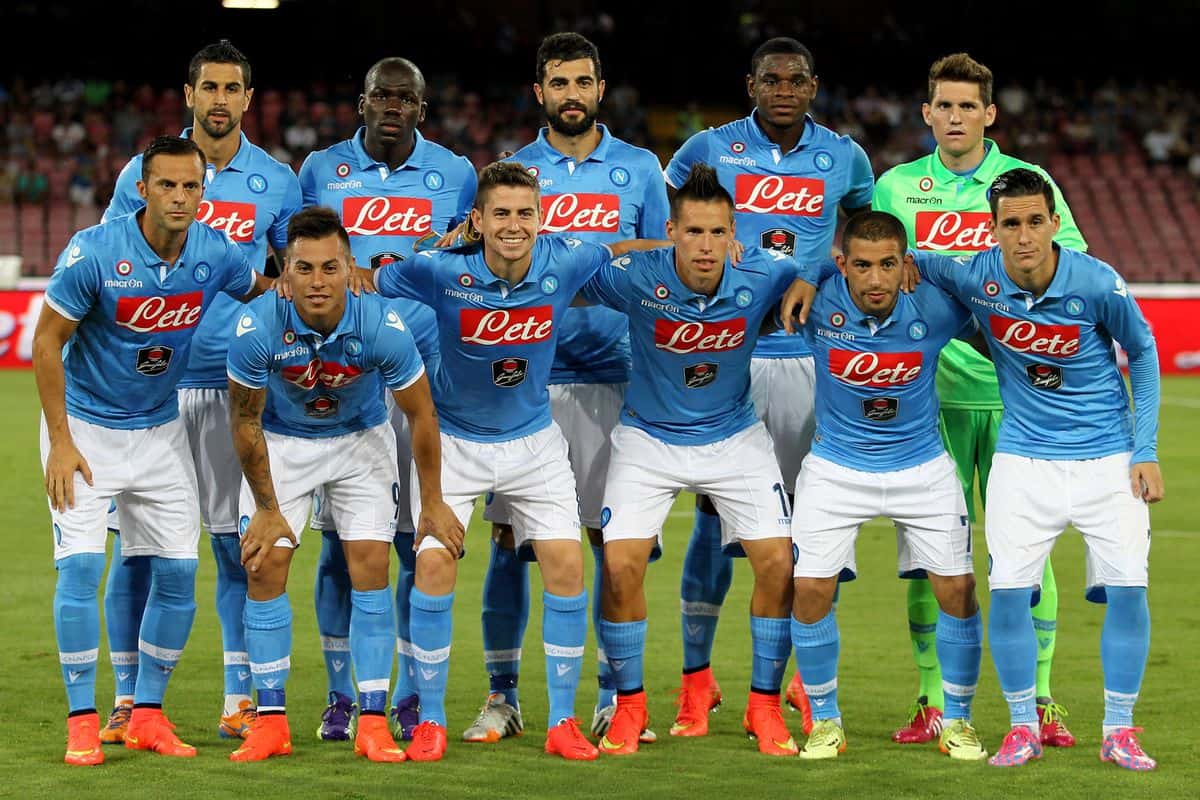 NAPOLI football team 2019