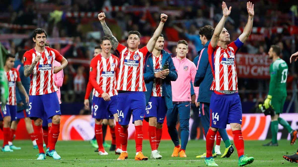 ATLETICO MADRID football team 2019