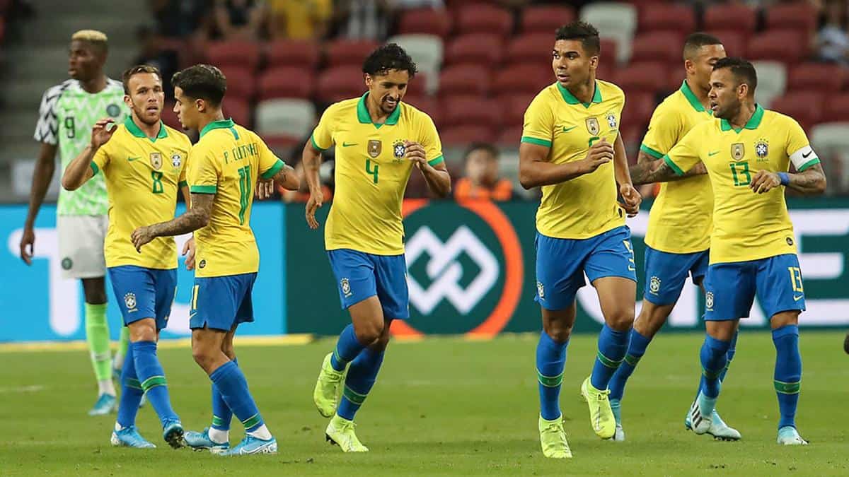 BRAZIL football team 2019