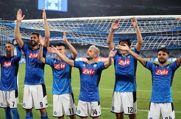 NAPOLI football team 2019