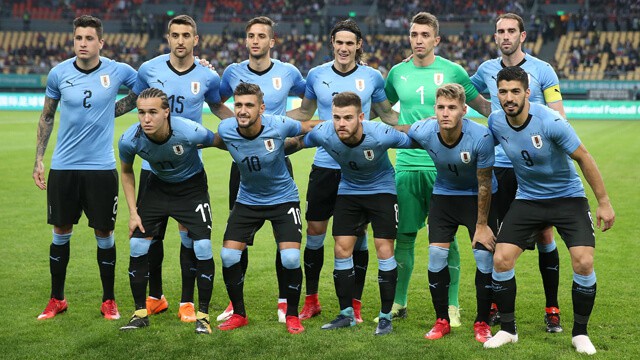 URUGUAY football team 2019